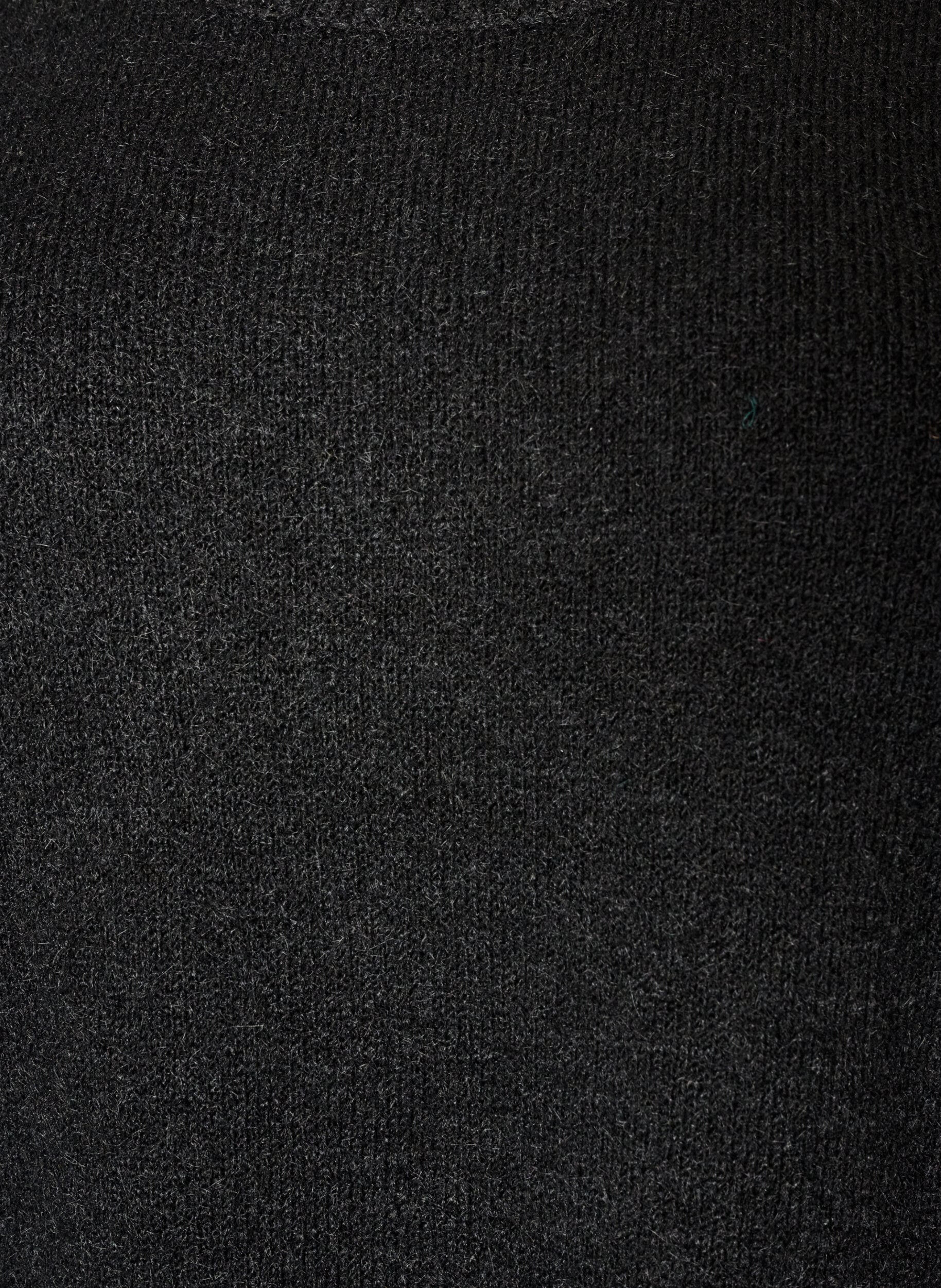 ZizziJumper met ronde hals en losse pasvorm, Zwart, Packshot image number 2