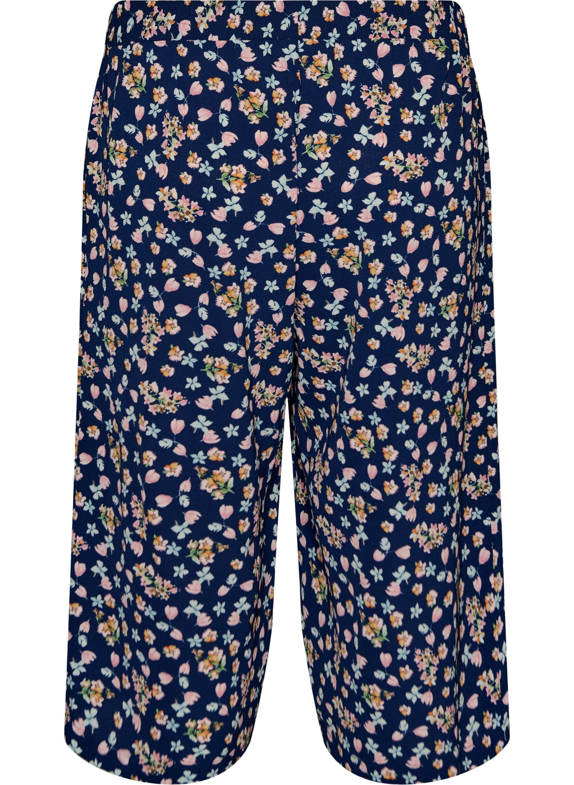 ZizziCulottebroek met print, Blauw, Packshot image number 1