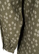 Tunic met lange mouwen en bloemenprint, Groen, Packshot image number 3