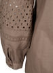 Blouse met lange mouwen en decoratieve details, Caribou, Packshot image number 3
