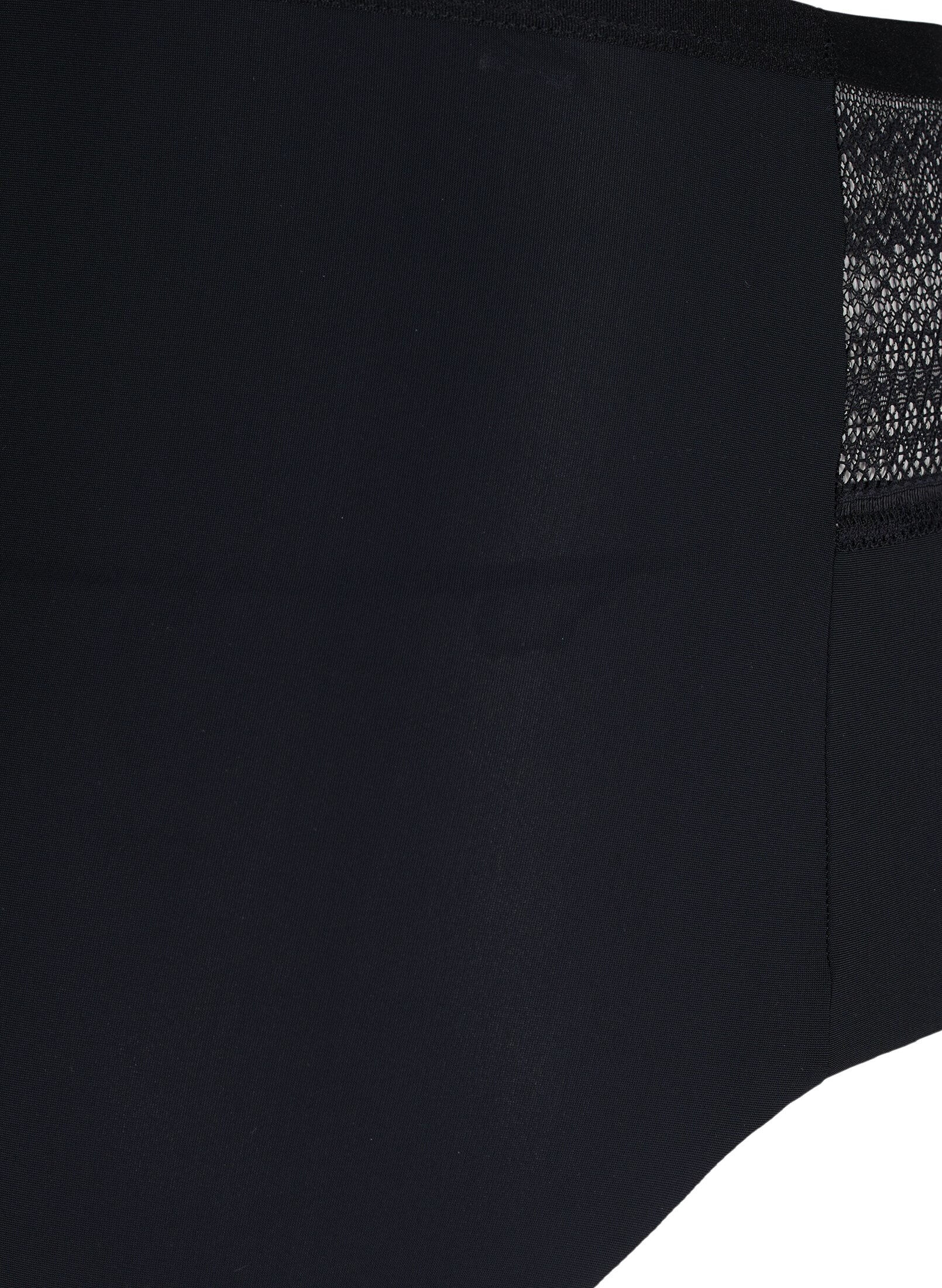 Zizzi Slip met extra hoge taille, Black, Packshot image number 3
