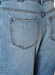 Kiana straight-fit jeans met hoge taille, Blauw, Packshot image number 3