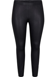 Legging met dierenprint, Black
