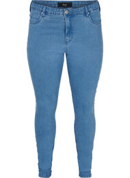 super slim fit Amy jeans met hoge taille, Light blue