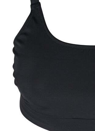 Bikinitop met ronde hals, Black, Packshot image number 2