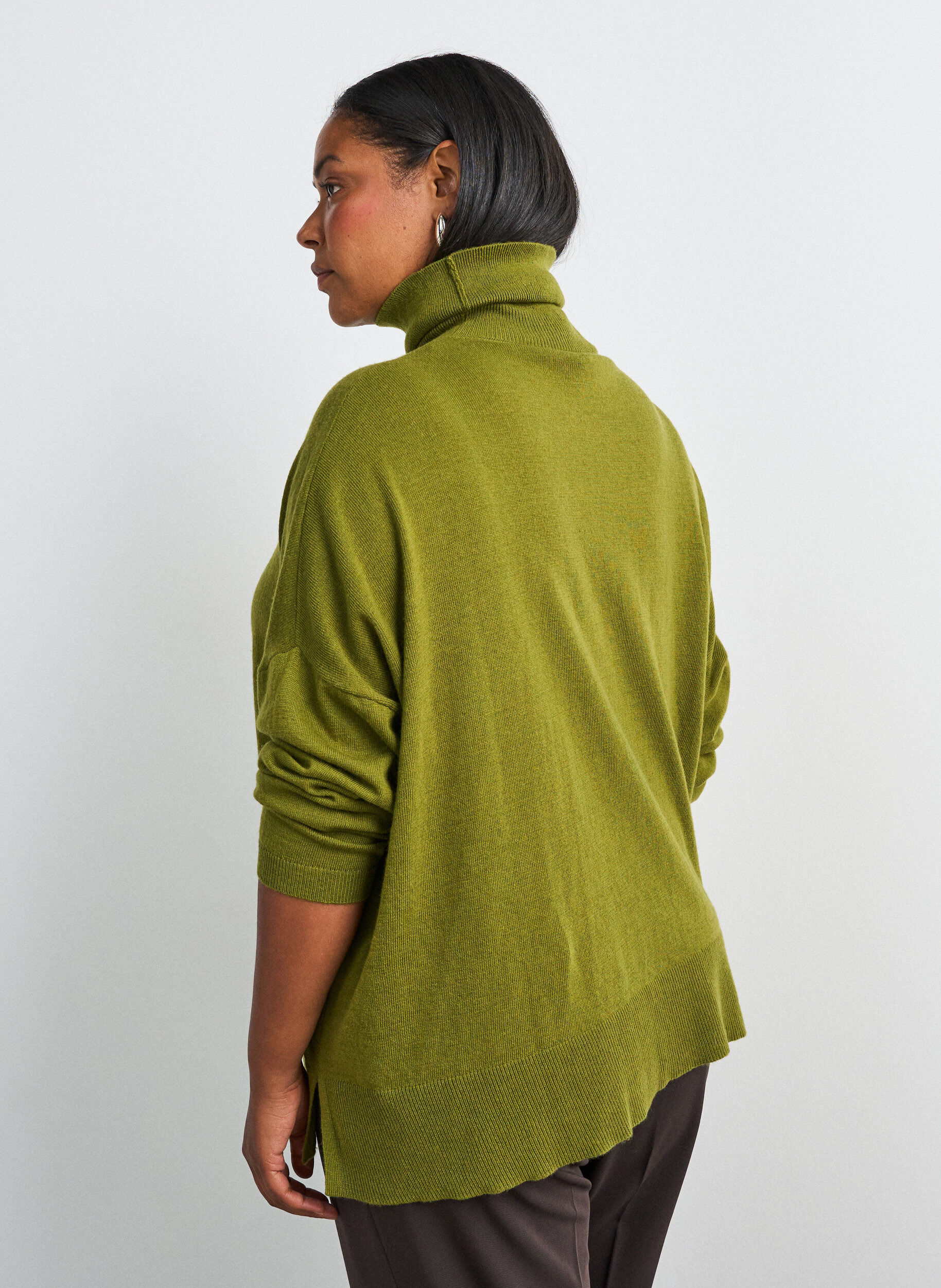 ZizziColtrui met losse pasvorm, Groen, Model image number 2