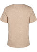 T-shirt van biologisch katoen met stippen	, Beige, Packshot image number 1