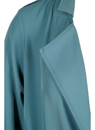Lichte jas met riem en zakken, Sagebrush Green, Packshot image number 2