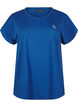 Effen gekleurd T-shirt voor sporten, Blauw, Packshot image number 0