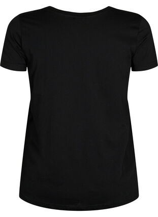 Trainingsshirt met print, Black w.Less Is More, Packshot image number 1
