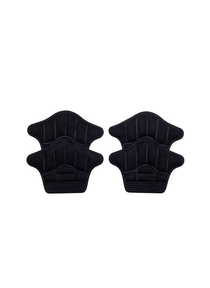 2-pack inleghakken, Zwart, Packshot image number 0