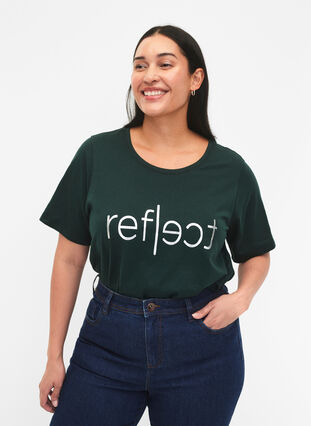 FLASH - T-shirt met motief, Scarab Reflect, Model image number 0