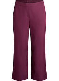FLASH - Losse broek met zakken, Donker Bordeaux