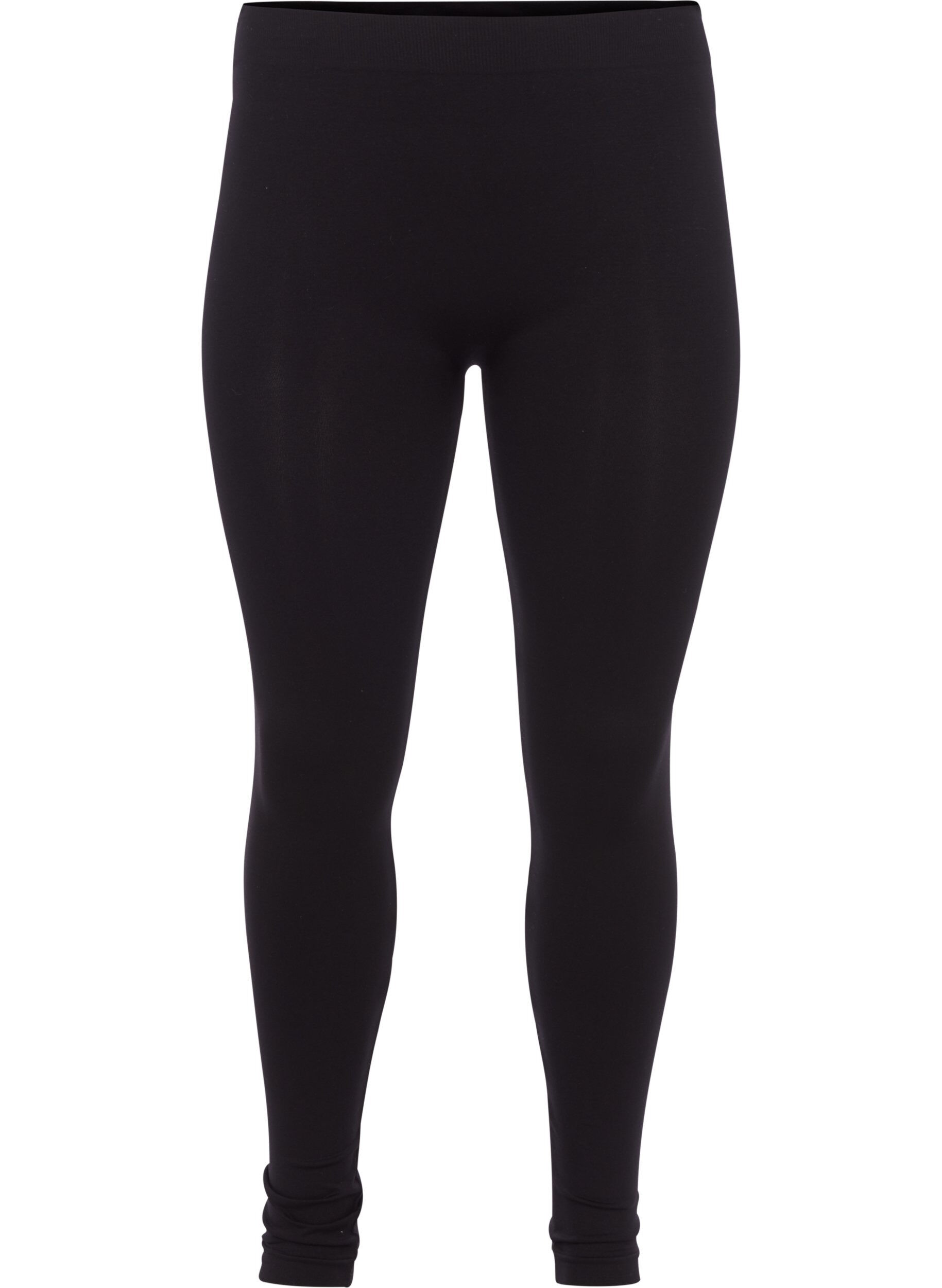 Zizzi Naadloze legging, Black, Packshot image number 0
