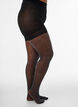 30 denier push-up panties met glitter, Zwart, Packshot image number 0