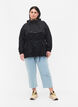 Anorak met capuchon en zak, Black, Model image number 3