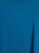 Basic effen katoenen t-shirt, Blauw, Packshot image number 2