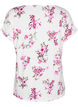 T-shirt met bloemenprint, Roze, Packshot image number 1