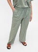 FLASH - Broek met print en zakken, Iceberg Green Dot, Model image number 2