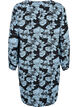 Jurk met V-hals en print, Black B. Flower AOP, Packshot image number 1
