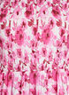 Gerimpelde jurk met bloemenprint, Roze, Packshot image number 2