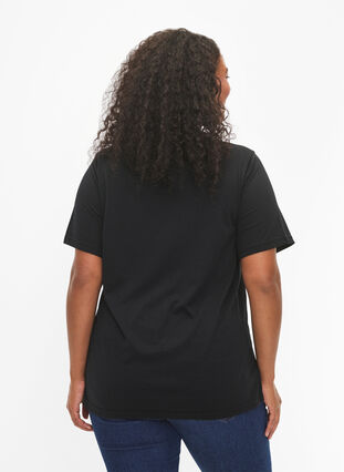 FLASH - T-shirt met motief, Black Lips, Model image number 1