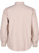Overhemd blouse met strepen en ruches, Silver Mink Stripe, Packshot image number 1