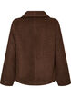 Korte jas met asymmetrische knoopsluiting, Bruin, Packshot image number 1