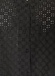 Blouse in broderie anglaise met knoopsluiting, Zwart, Packshot image number 2
