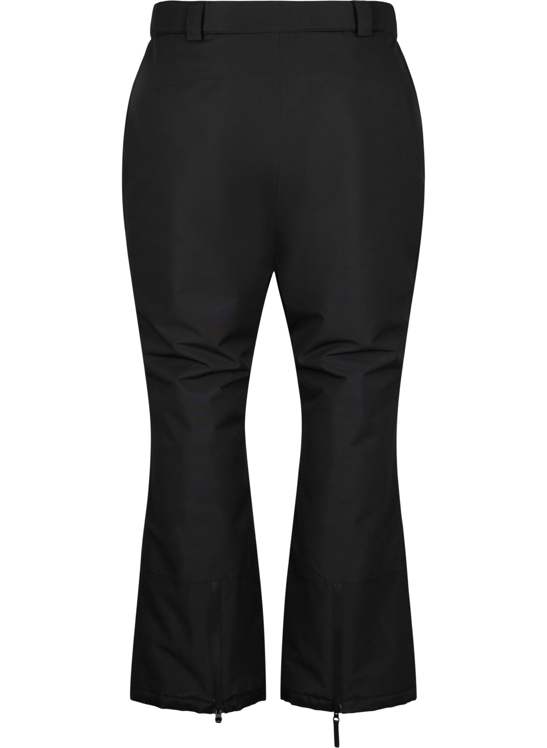 ZizziSkibroek met zakken en verstelbare taille, Zwart, Packshot image number 1