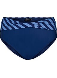 Bikinibroekje met wikkel detail, Blauw