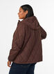 Licht gewatteerd jack met diamant-quilt, Bruin, Model image number 2