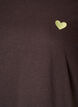 T-shirt met print, Bruin, Packshot image number 2
