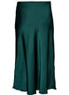 Satijnen midirok, Groen, Packshot image number 1