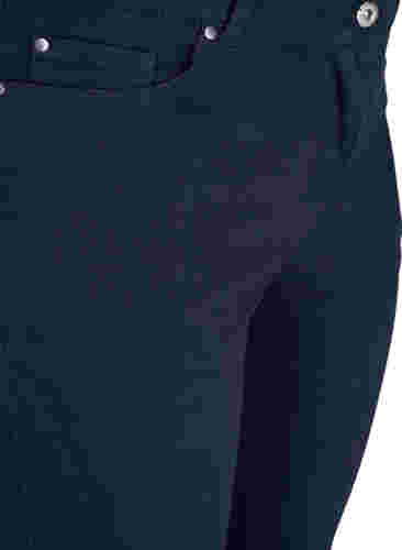 Driekwart broek met borduursel anglaise, Dark Blue, Packshot image number 2