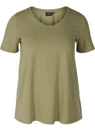 Basic t-shirt, Deep Lichen Green
