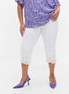 Viscose top met bloemen en strikdetail, Lilac Flower Print, Model image number 2