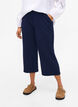 Losse broek met 7/8 lengte, Blauw, Model image number 2