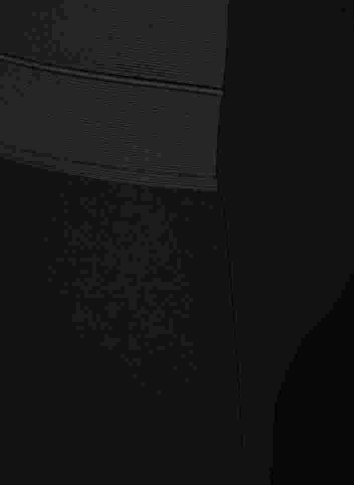 Legging met breed elastiek in de taille, Black, Packshot image number 2