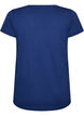 Katoenen T-shirt met V-hals en print aan de voorkant, 1447, Packshot image number 1
