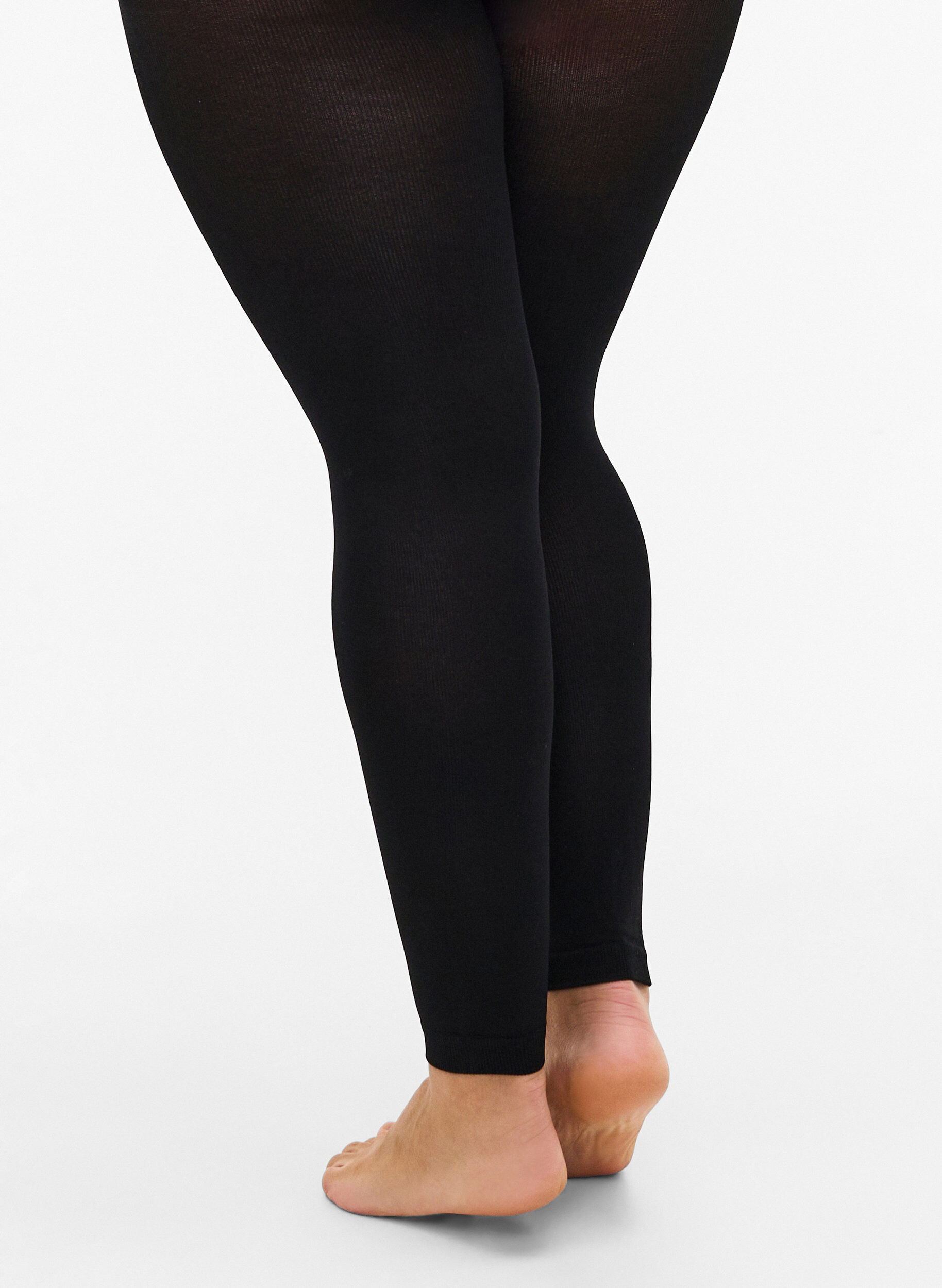 Zizzi Legging in 200 denier, Zwart, Model image number 1