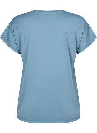 Trainings T-shirt met korte mouwen, Smoke Blue, Packshot image number 1