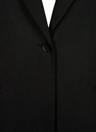 FLASH - Eenvoudige blazer met knoop, Black, Packshot image number 2