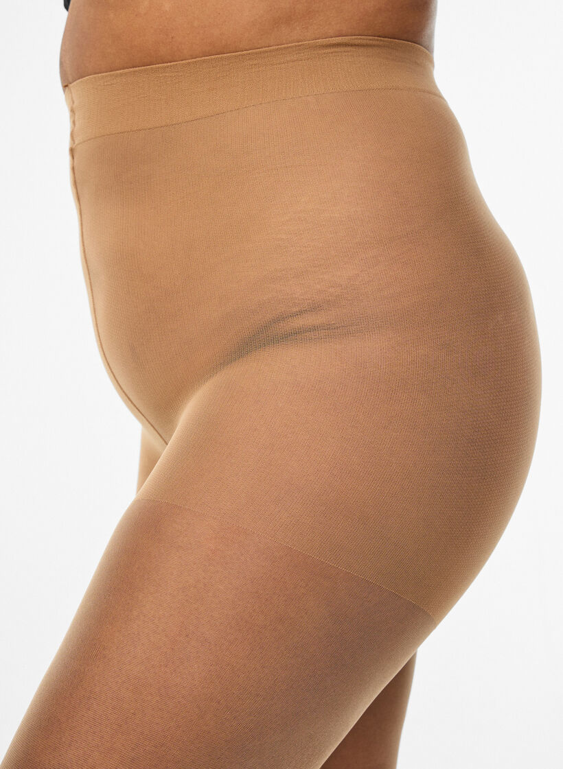 Matte panty van 30 denier, Beige, Model image number 2