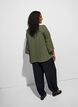 Blouse met 3/4 mouwen, Groen, Model image number 2