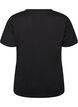 T-shirt met print, Zwart, Packshot image number 1