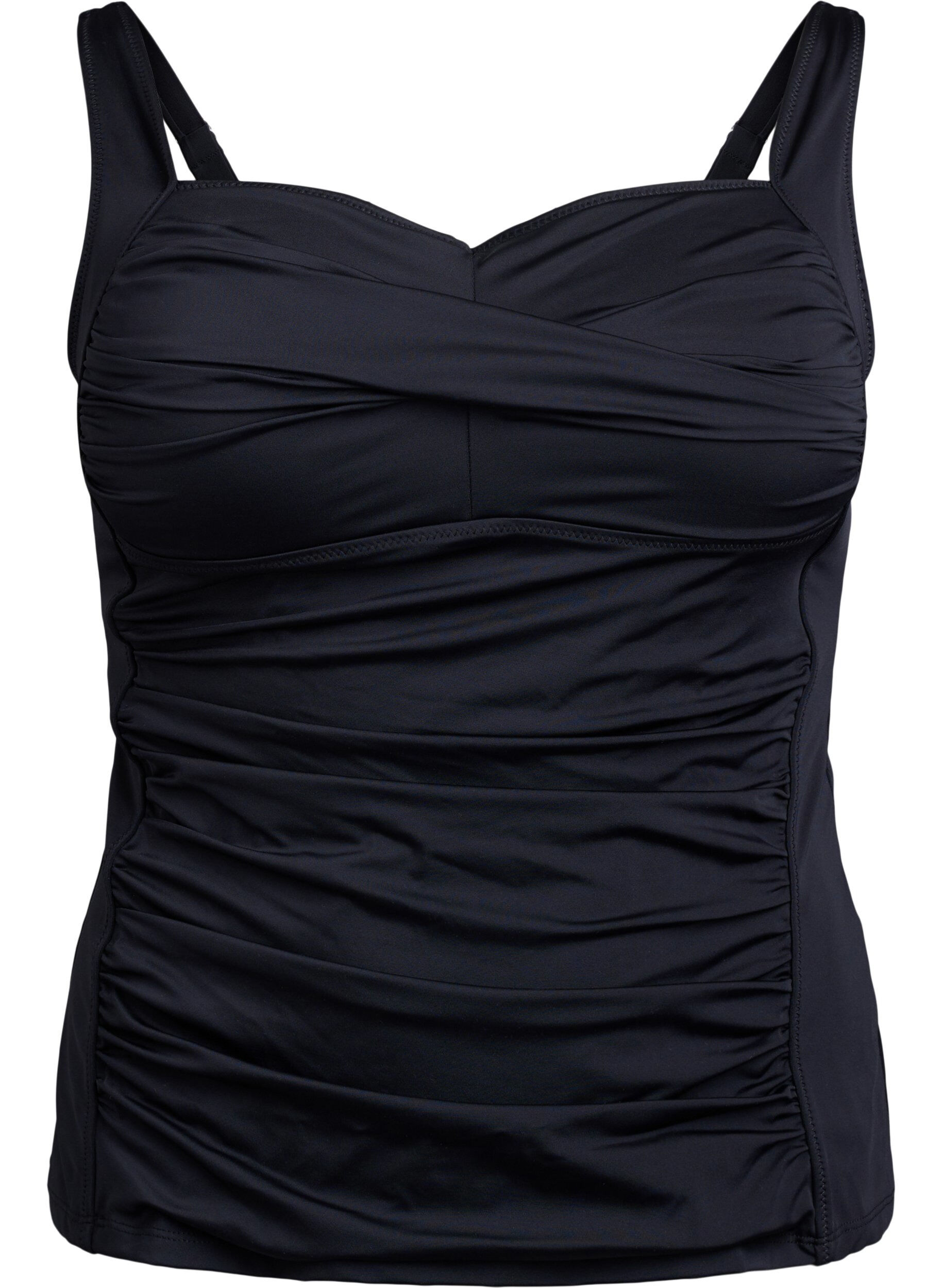 Tankini met draperingen