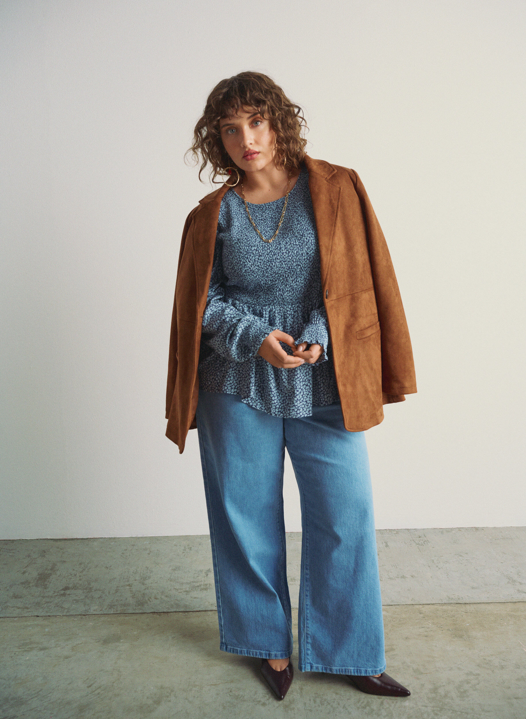 Imitatie su&egrave;de blazer