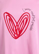 Katoenen T-shirt met motief, Begonia P. w. Heart, Packshot image number 2