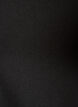 Blouse met asymmetrische drapering en 3/4-mouwen, Zwart, Packshot image number 2